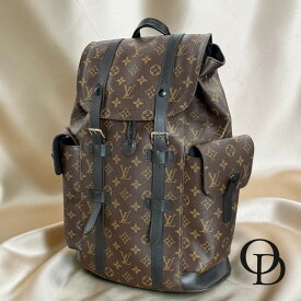 【中古】ルイヴィトン LOUIS VUITTON M43735 クリストファーMM モノグラムマカサー Christopher MM Monogram Macassar