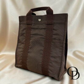 【中古】HERMES エルメス エールラインアドMM ブラウン Hermès Herline ad MM Brown