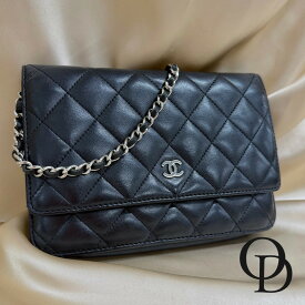 【中古】CHANEL シャネル A33814 マトラッセチェーンウォレット 23番台（2017年）Matelassé Chain Wallet 23 Series (2017)