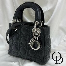 【中古】Christian Dior クリスチャンディオール CAL44501 ミニカナージュ ブラック Mini Cannage Black