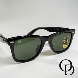 【中古】レイバン Ray-Ban RB2140F サングラス ウェイファーラー ブラック Sunglasses Wayfarer Black