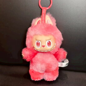 【正規品 】【未使用】【箱無し】【保存袋】LABUBU THE MONSTERS Big into Energy LOVE ラブブ レッドカラー 弊社品質保証書