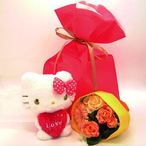 �y�y�V�X�[�p�[SALE 50%OFF�z�T�����I �n���[�L�e�B(�n�[�g�L���[�s�b�h)�Ɖԑ�(��)�̃Z�b�g �M�t�g�p�В��ܓ���A��������(����E��������)�A�a�����M�t�g�A�o�����^�C���E�z���C�g�f�[�Ɂy