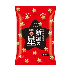米菓 新潟の星 甘から 80g×12袋 新商品 越後製菓 新潟県産米使用 お菓子