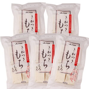 御歳暮 新潟県産 こがねもち きねつきもち しろもち 400g×5袋 2kg 餅 切り餅 生切もち じょんのびの里 高柳 ギフト