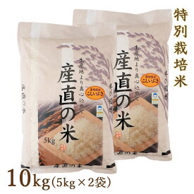 新潟県産 特別栽培米 こしいぶき 10kg(5kg×2袋) 令和5年度産 お取り寄せ ギフト 贈り物