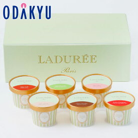 ギフト 送料無料 お菓子 ［ ラデュレ ］ アイス & ソルベ 6個入り ｜7-10日程度でのお届け※沖縄・離島へは届不可(直)