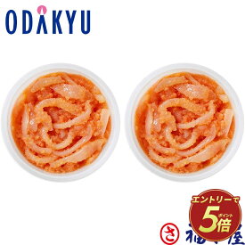 ＼小田急百貨店公式／ お取り寄せ 産地直送 送料無料 ［ 福さ屋 ］ 無着色 いかめんたい 90g×2個 ｜7-10日程度でのお届け※沖縄・離島へは届不可(直)
