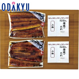 【公式】小田急百貨店 ［ 大和養魚 ］ 浜名湖うなぎ蒲焼 Q160-2R2 / 御歳暮 歳暮 冬ギフト 冬の贈り物 2025 楽天 親戚 友人 会社宛 両親 ｜お届け希望期間指定※沖縄・離島へは届不可