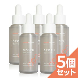 ereru エレル WPDRN グロウセラム 30mL 5個セット PDRN 配合 美容液 動物性PDRN 植物性PDRN 保湿 ナイアシンアミド バクチオール ヒアルロン酸 パンテノール コラーゲン セラミド 【送料無料】