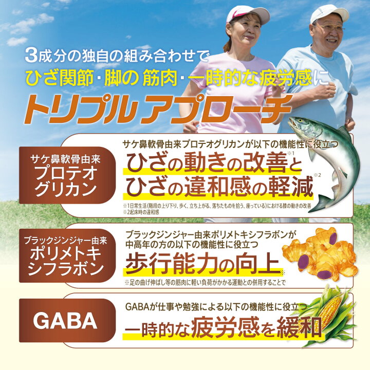 楽天市場】【お買い物マラソン限定】finebase ヒザ楽チン7500 90粒(約 