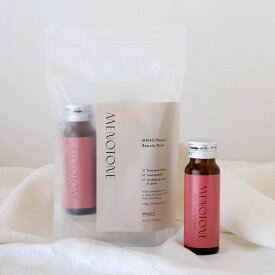 MENOTONE メノプラセンタ ビューティードリンク 50ml×3本入 プラセンタ コラーゲン コエンザイムQ10 美容ドリンク オルニチン アルギニン リジン プラセンタドリンク コラーゲンドリンク【送料無料】