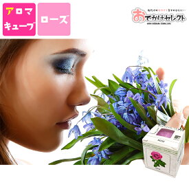 【クーポン有23:59迄】アロマオイル センティッドキューブ アロマ ローズ バラ 薔薇 フレグランス リラックス 癒やし 休憩 リラクゼーション お部屋で のんびり 心の 選択 リフレッシュ おうち時間