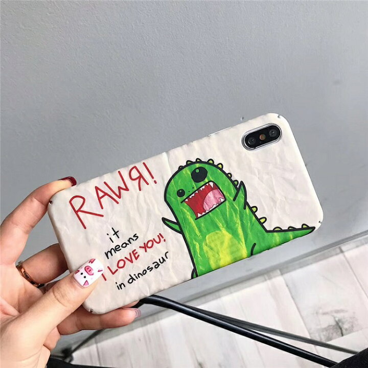 楽天市場 Iphone ケース おもしろ Iphone Xr ケース 恐竜 Iphone8 ケース おしゃれ 海外 インスタ Iphone11 Pro Max Xs X Iphone7ケース Iphone8plus Iphone6s キャラクター 可愛い 薄い ワイヤレス充電対応 個性的 スリム オシャレ 女子 おでかけセレクト 楽天市場店