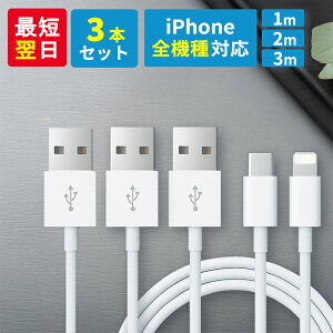 �y�N�[�|���L�b20��23:59���z�y 3�{�Z�b�g�ziPhone �[�d �P�[�u�� �}�� �Z�b�g 1m 2m 3m �^�C�vC ���C�g�j���O Type-C iPhone17 16 15 12 SE iPad ���� iPhone�[�d�R�[�h iPhone�P�[�u�� �[�d�� �^�C�vA iPhone�[�d