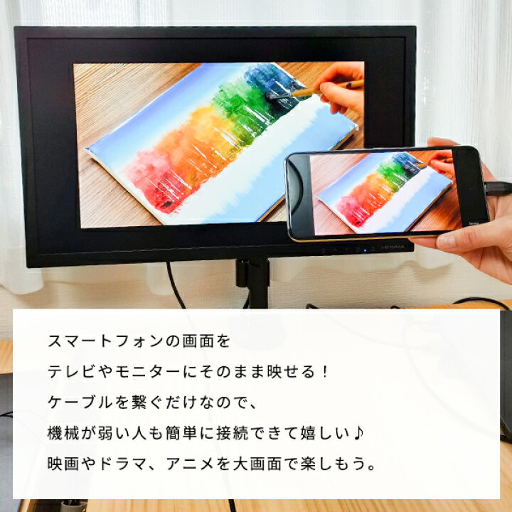 楽天市場 楽天1位獲得 スマホ テレビ 接続 アンドロイド ケーブル Usb C Type C To Hdmi 変換ケーブル 2m 4k タイプc Usb C Android Tv 出力 Hdmi端子 Type C 変換アダプタ おすすめ Macbook Ipad Pro Air Xperia 1 5 10 Iii