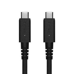 IEebN Type-C to Type-CP[u USB3.2 Gen2 fo͑ΉP[u f[^] ő10Gbps USB [d PD60W 炩 ubN OWL-CBNG2CC