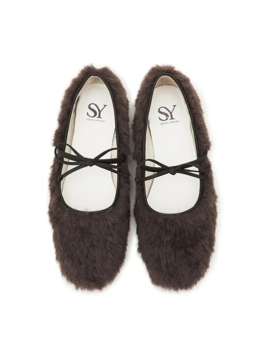 楽天市場】【SALE／40%OFF】＜SY＞フェイクファーバレエ フラット10 