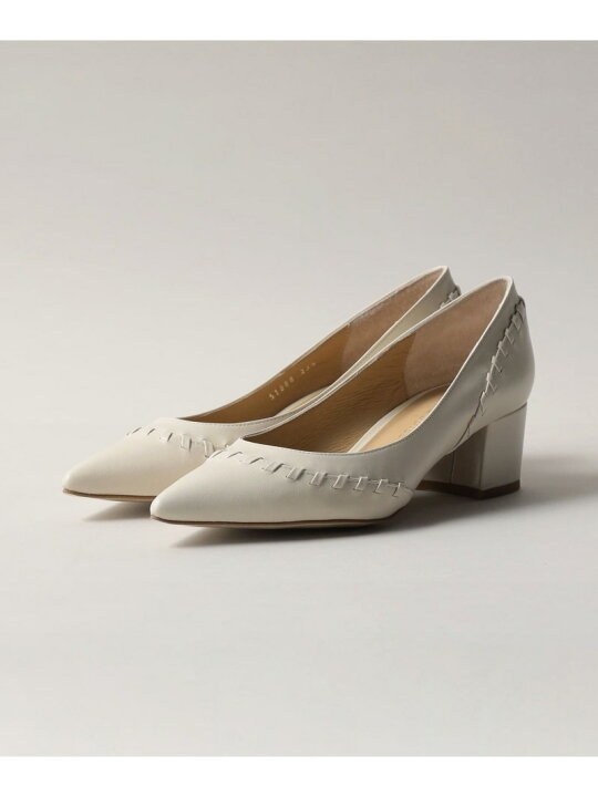 楽天市場】【SALE／50%OFF】レザーステッチ パンプス50↑ ODETTE E 