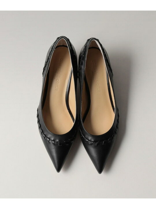 楽天市場】【SALE／50%OFF】レザーステッチ パンプス50↑ ODETTE E 