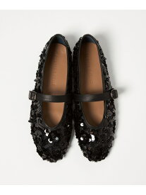 【SALE／40%OFF】メリージェーンスパンコール フラット10↑ ODETTE E ODILE オデット エ オディール シューズ・靴 パンプス ブラック【RBA_E】【送料無料】[Rakuten Fashion]