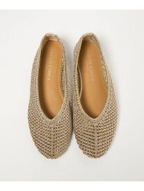 【SALE／40%OFF】【WEB限定】メタリックニット フラット10■ ODETTE E ODILE オデット エ オディール シューズ・靴 パンプス シルバー ゴールド ブラック【RBA_E】【送料無料】[Rakuten Fashion]