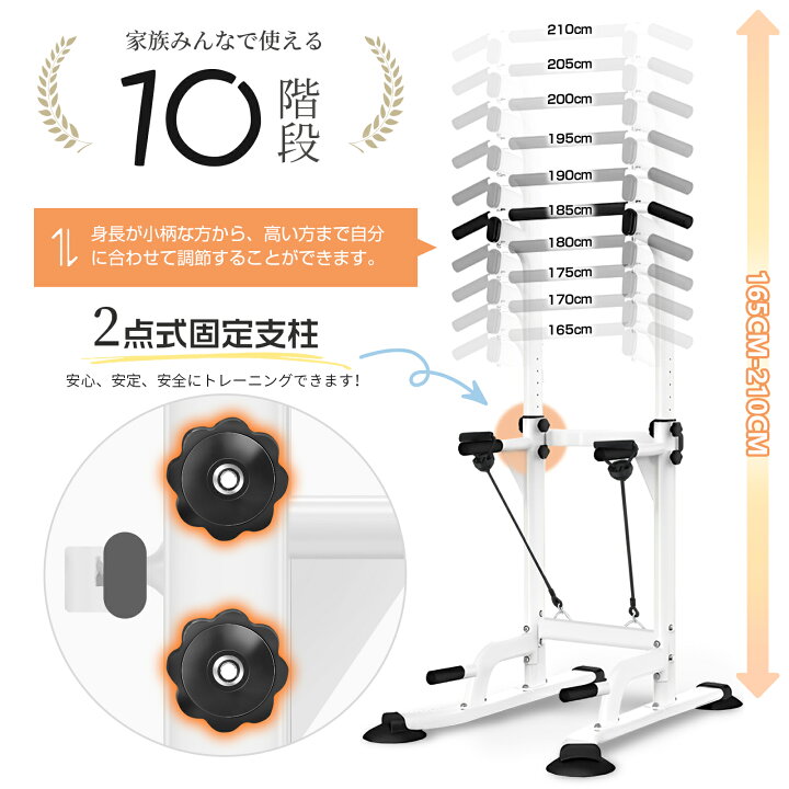 楽天市場】予約！ぶら下がり健康器 懸垂マシン チンニング 多機能 筋肉 