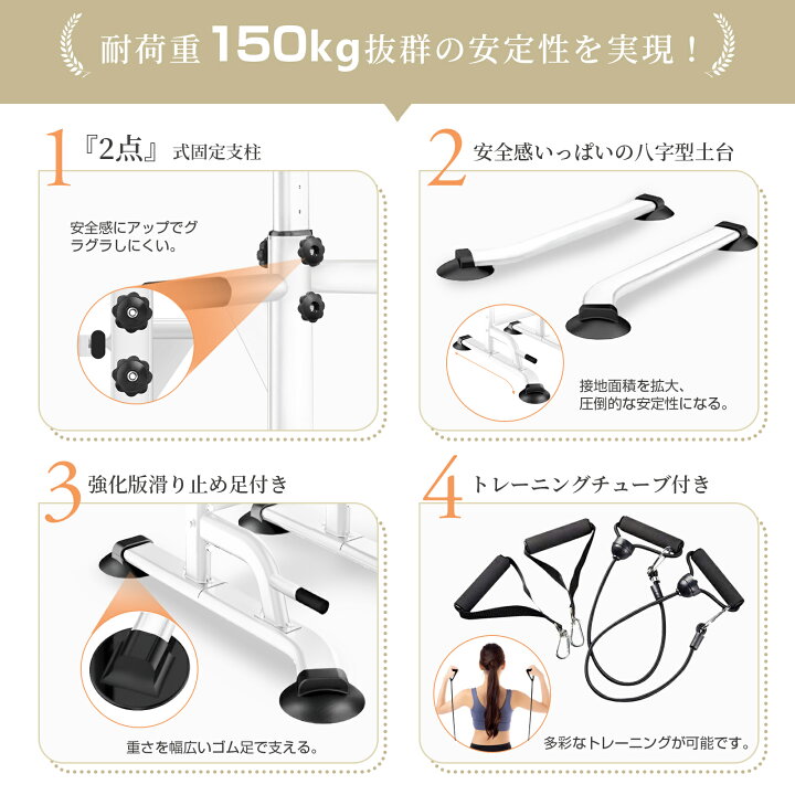 楽天市場】予約！ぶら下がり健康器 懸垂マシン チンニング 多機能 筋肉 