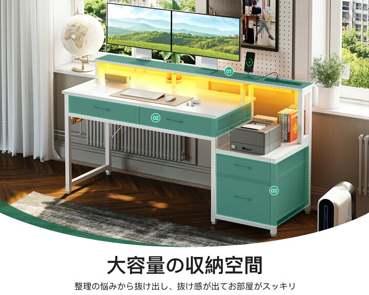 楽天市場】＼／シリーズ デザイン パソコンデスク ゲーミングデスク 