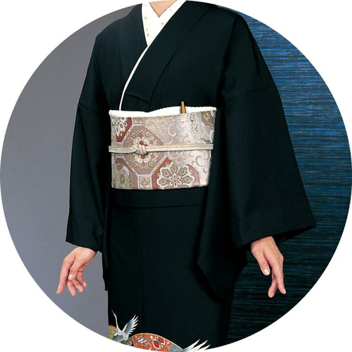 楽天市場】セミオーダー 留袖 仕立て上がり 黒留袖 国内染留袖 仕立て 