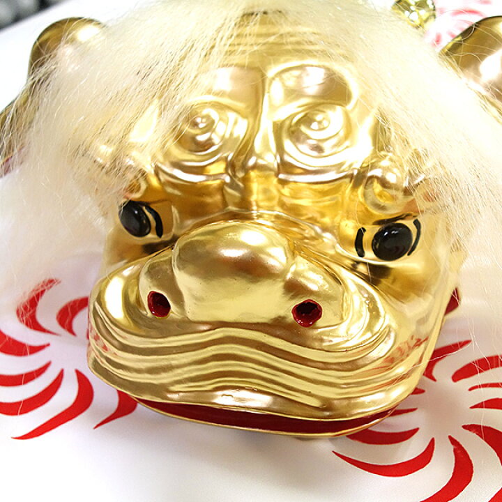楽天市場】連獅子 白 親獅子 手獅子 日本舞踊小道具 舞台用 連獅子の親 