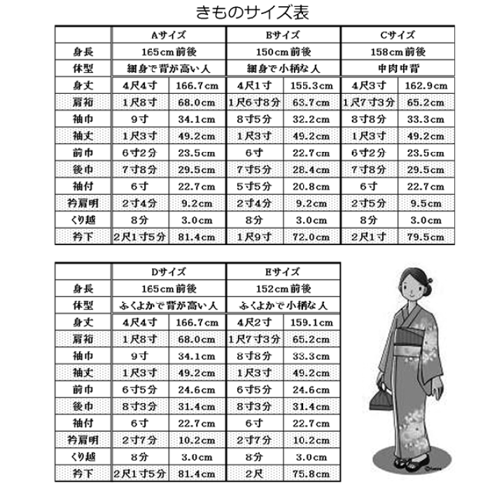 ☆ 紬・附け下げ (袷仕立て)