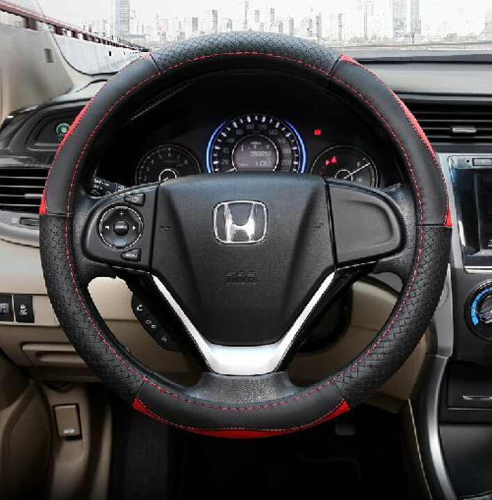 楽天市場 フィット Cr V ヴェゼル オデッセイ アコードハイブリッド ホンダ車用 その他対応 レザーステアリング ハンドルカバー 赤ライン 内装 ドレスアップ カスタム パーツ アクセサリー Shop Odyssey 楽天市場店