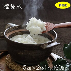 ＜令和7年産・2025年産＞ こめや丸七　新潟米　お楽しみ福袋米セット 5kg*2（合計10kg） 福袋　米　精米　白米　新潟県産　新潟産　魚沼　コシヒカリ　新之助　こしいぶき　ミルキー　食べ比べ　お楽しみ　おみくじ　ガチャ　仕送り　セット　ギフト 　プレゼント