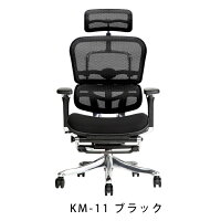 新商品《期間中ポイント10倍!》【完成品】エルゴヒューマンプロオットマン内蔵型(ラチェット式高さ調節タイプ)/クッション座面タイプ(座カラー:ブラックのみ限定)/ヘッドレスト付【搬入・設置・梱包材引取り無料】【家財便送料無料】高機能オフィスチェア/EGP
