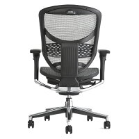 《期間中ポイント10倍!》【完成品】エルゴヒューマンエンジョイ/ランバーサポート付/ヘッドレスト無し【梱包材を無料で処分】【家財便配送】メッシュチェアオフィスチェアENJOY/EGP