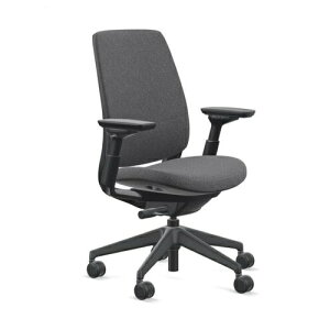 �ySteelcase�z�X�`�[���P�[�X / Series2�i�V���[�Y2�j / �W���t�@�u���b�N�d�l / �A�W���X�^�u���A�[�� / �����o�[�T�|�[�g�t�� / �u���b�N�t���[�� / ���n�FNeWBlack / �\�t�g�L���X�^�[�d�l / �֎q