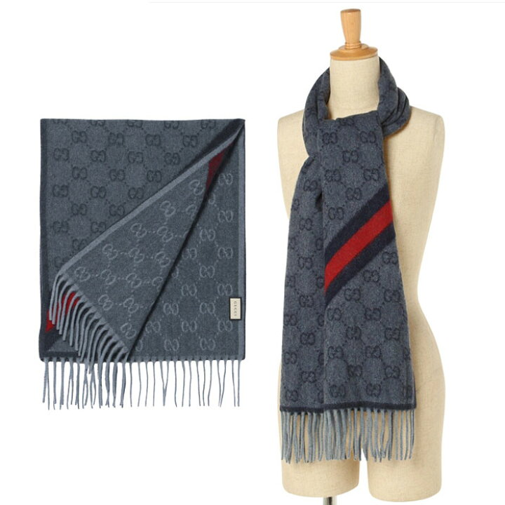 楽天市場】GUCCI マフラー 570603 3G200 ストール メンズ レディース  