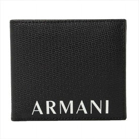 アルマーニエクスチェンジ 二つ折り財布 958098 1A807 NERO ブラック Black ブラック メンズ ARMANI EXCHANGE