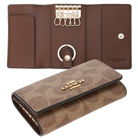 コーチアウトレット キーケース レディース 牛革 CZ274 COACH OUTLET シグネチャー 鍵
