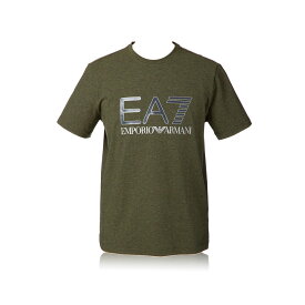 エンポリオアルマーニ EA7 Tシャツ メンズ カーキ 半袖 6ZPT25 PJ20Z 3803 EMPORIO ARMANI
