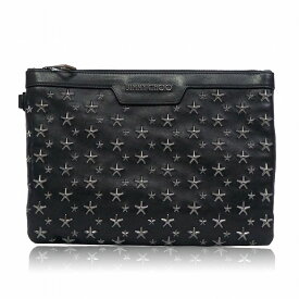 ジミーチュウ JIMMY CHOO バッグ クラッチバッグ DEREK/S BLS BLACK/GUNMETAL ブラック メンズ ブラック 誕生日 ブランド かっこいい プレゼントにも 高級