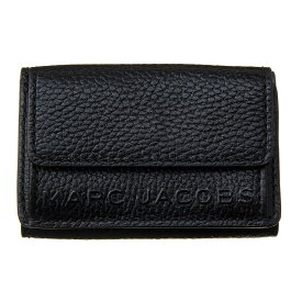 マークジェイコブス 三つ折り財布 財布 ブラック レディース Marc Jacobs M0015111 001 誕生日 ブランド プレゼントにも 高級 20代 30代 40代 50代 60代