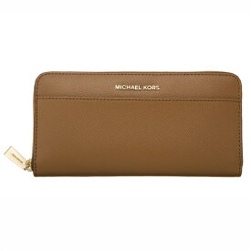 マイケルコース ラウンドファスナー長財布 財布 ブラウン レディース MICHAEL KORS 34F9GTVZ3L 203 誕生日 ブランド プレゼントにも 高級 20代 30代 40代 50代 60代