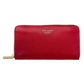 ケイトスペード レディース ラウンドファスナー長財布 レッド KATE SPADE PWRU7750 611 高級 おしゃれ 大容量 誕生日 プレゼント 20代 30代 40代 50代 60代