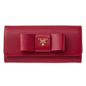 プラダ レディース 長財布 レッド PRADA 1MH132 ZTM F068Z 高級 おしゃれ 誕生日 プレゼント