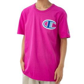 チャンピオン メンズ Tシャツ CHAMPION GT19Y07981 1P1 ピンク 半袖 部屋着 ブランド 誕生日 プレゼント