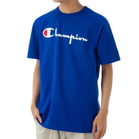 チャンピオン メンズ Tシャツ CHAMPION GT19Y08254 5EC ブルー 半袖 部屋着 ブランド 誕生日 プレゼント