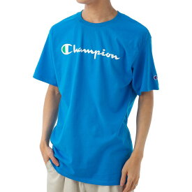 チャンピオン メンズ Tシャツ CHAMPION GT23HY07718 7VF ライトブルー 半袖 部屋着 ブランド 誕生日 プレゼント
