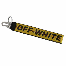 オフホワイト メンズ キーホルダー OMZG019R206470016000 イエロー OFF-WHITE アクセサリー 家 車要鍵 飾り 誕生日 プレゼント 新品 送料無料